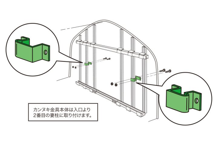 金具 かんぬき